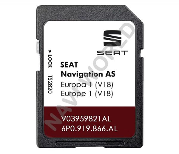 Снимка - Seat 6PO919866AL SD карта MIB2 Европа 2023
