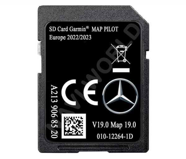 Photo - Mercedes A2189062404 SD card GARMIN MAP PILOT V19 Europe 2022