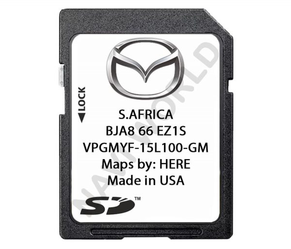 Снимка - Mazda BJA866EZ1S SD карта Южна Африка 2024 г