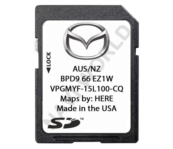 Photo - Mazda Australia / New Zealand BPD966EZ1W SD card 2024