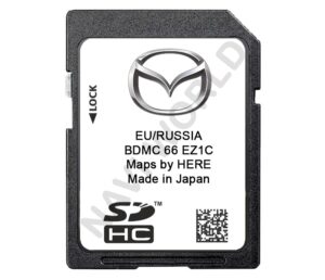 Mazda Europe BDMC66EZ1C Sat Nav SD card 2023