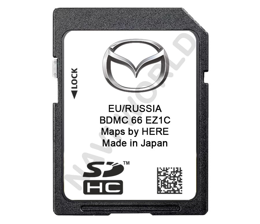 Mazda Europe BDMC66EZ1C Sat Nav SD card 2023