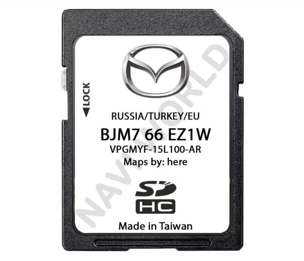 Photo - Mazda BJM766EZ1W SD card Europe 2024