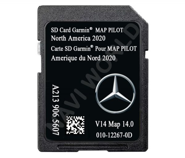 North America Mercedes A2139065607 Sat Nav SD card GARMIN MAP PILOT V14 2021