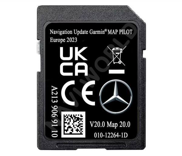 Europe Mercedes A2139069110 Sat Nav SD card GARMIN MAP PILOT V20 2023/2024