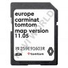 Снимка - Renault Carminat TomTom Non Live 11.05 SD карта Европа 2023 г