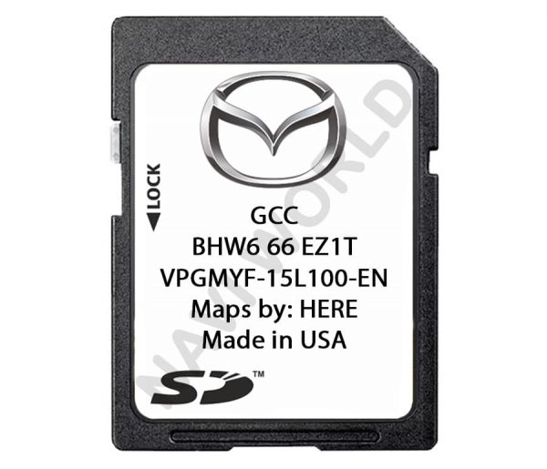 Photo - Mazda GCC / Gulf Area / Middle East BHW666EZ1T SD card  2024