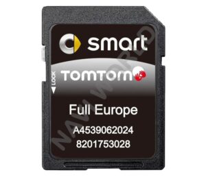 Smart 453 A4539062024 Sat Nav SD card Cool & Media Europe v11.45 2025