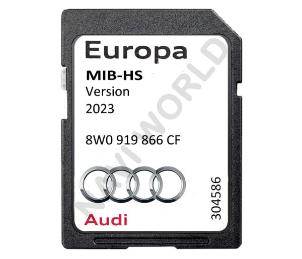 Снимка - Audi 8W0919866CF SD карта MIB-HS 2023