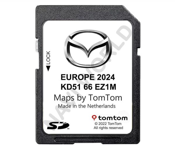 Photo - Mazda Europe KD5166EZ1M NB1 TomTom SD card 2024