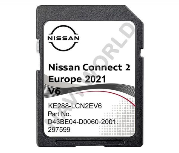 Снимка - Nissan KE288-LCNKEV6 Европа SD карта 2023 Connect 2 v6