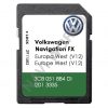 Снимка - Volkswagen 3C8051884DI SD карта RNS 310 Западна Европа 2020 г.