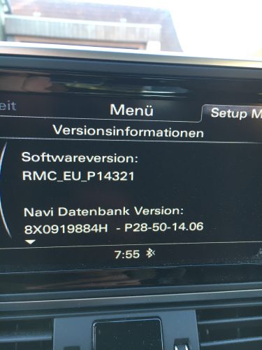 Преглед на снимки на Audi 8X0919884R SD карта RMC 2023