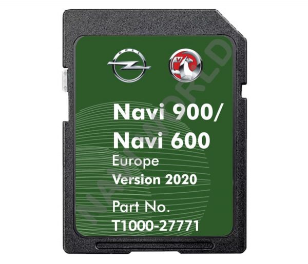 Снимка - Opel T1000-27771 SD карта Navi 600/900 Европа 2021