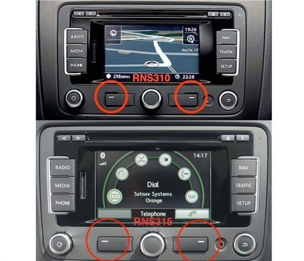 Volkswagen 3AA919866 Sat Nav SD card RNS 315 West Europe 2020