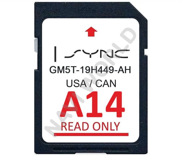 Снимка - FORD A14 SD карта SYNC GM5T-19H449-AH САЩ / Канада 2023 г.