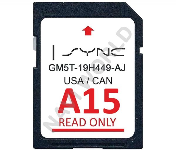 Foto - FORD A15 SD-kaart SYNC GM5T-19H449-AJ VS / Canada 2024