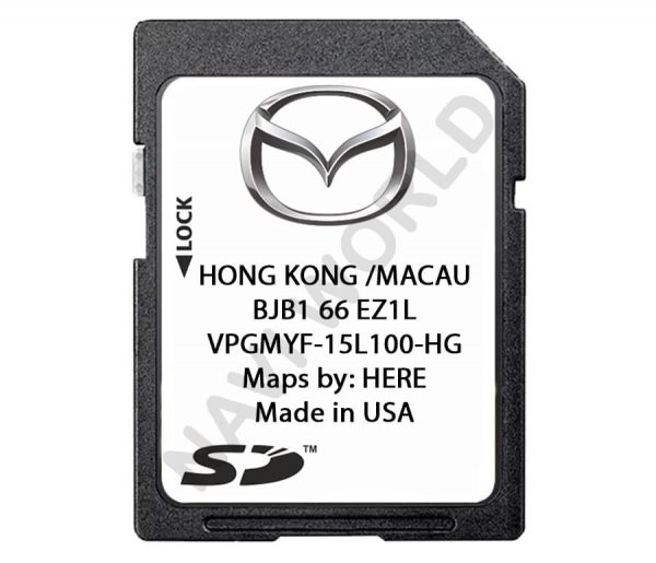 Снимка - Mazda BJB166EZ1L SD карта Хонг Конг / Макао 2024 г