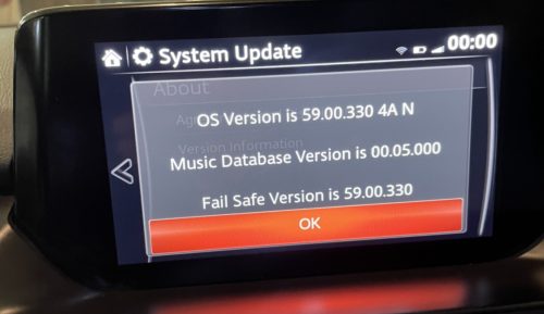 NA Mazda Connect Firmware Update 74.00.324 NA photo review