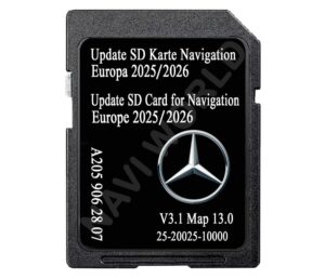 Europe Mercedes A2059062807 NTG 5.5 Audio20CD Sat Nav SD card GARMIN MAP PILOT V13.0 2025 2026