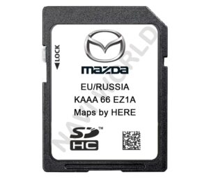 Mazda Europe KAAA66EZ1A Sat Nav SD card 2026