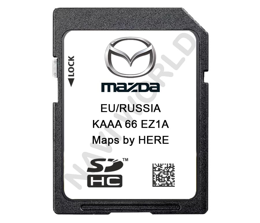 Mazda Europe KAAA66EZ1A Sat Nav SD card 2026