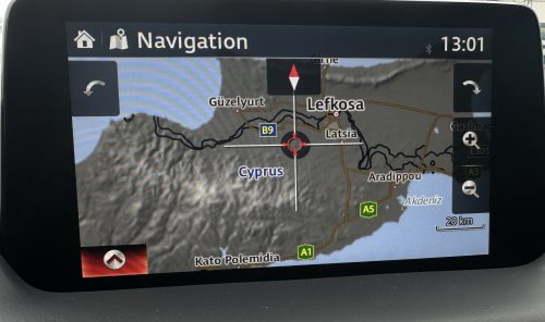 Преглед на снимки на Mazda GSK166EZ1C SD карта Кипър 2024 г