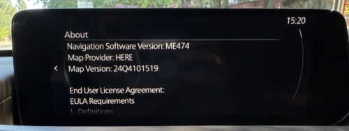 Mazda Europe KAAA66EZ1 Sat Nav SD card 2025 photo review