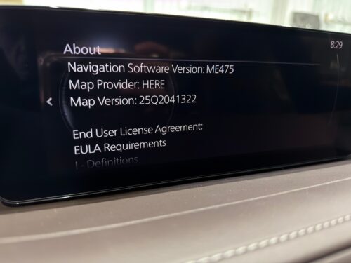 Mazda Europe KAAA66EZ1 Sat Nav SD card 2025 photo review