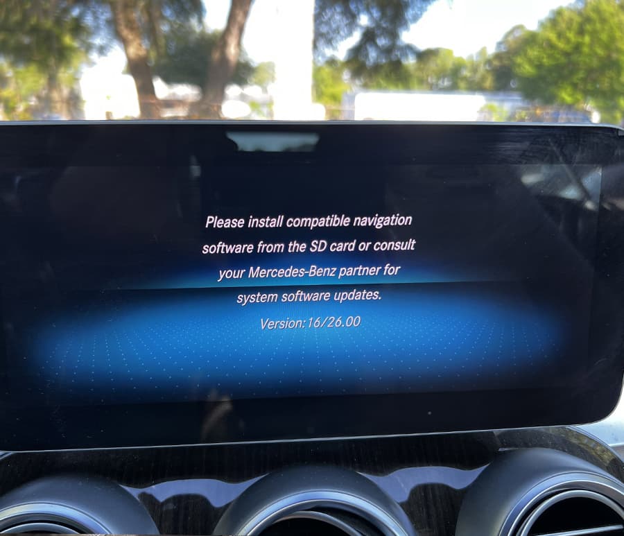 Europe Mercedes A2059062807 NTG 5.5 Audio20CD Sat Nav SD card GARMIN MAP PILOT V13.0 2025/2026