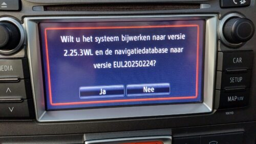 Europe Toyota Touch & Go 2.25.5L / Touch & Go Plus 2.25.5H 2026 Sat Nav update maps + activation code photo review