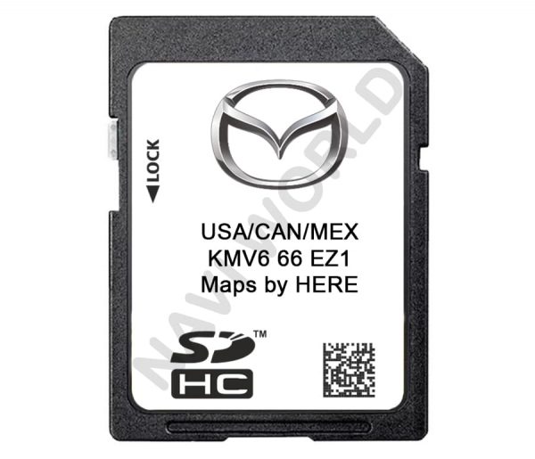 Снимка - Mazda KMV666EZ1 GPS навигационна SD карта САЩ / Канада / Мексико 2024 г