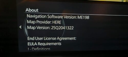 Mazda USA / Canada / Mexico KMV666EZ1B GPS Navigation Sat Nav SD Card 2025 photo review