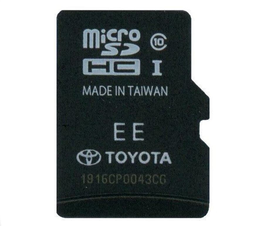 TOYOTA 86271-0E075 Navigation Micro SD Card