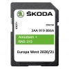 Skoda Amundsen + RNS315 SD Card V12 2021