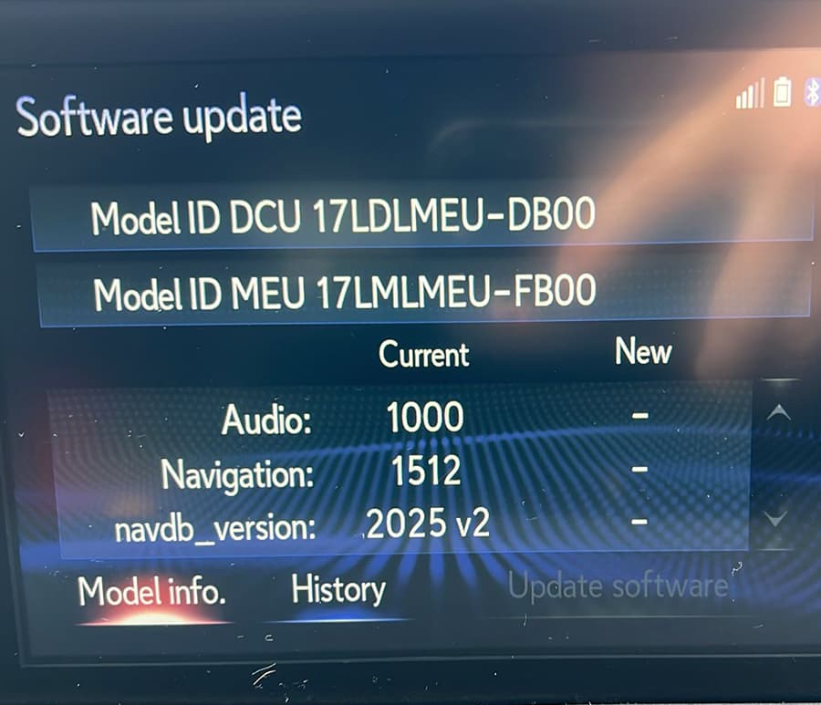 Lexus Premium System Gen 10 2026 v1 Sat Nav Maps + activation code