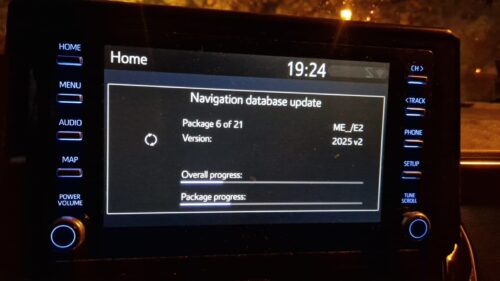 Europe Toyota Touch 3 Gen10 2025 v2 Sat Nav update maps + activation code photo review