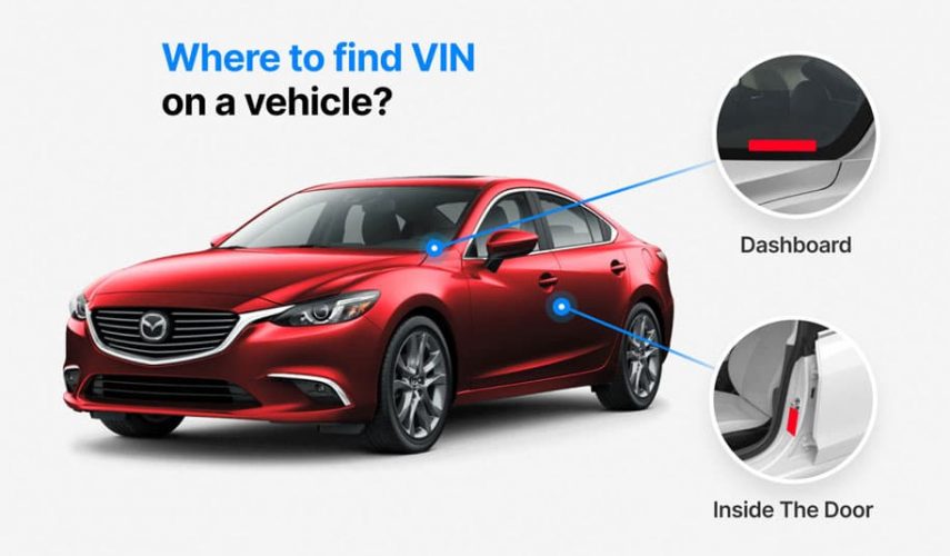 Mazda VIN Number - Where is my VIN located?