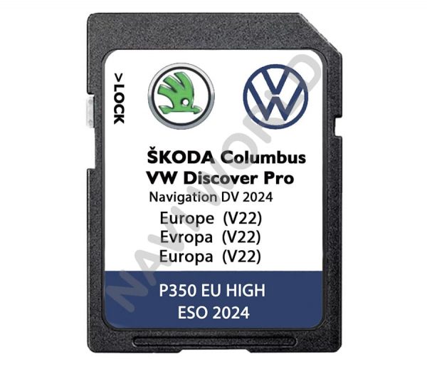 Снимка - Volkswagen Discover Pro V22 SD карта Европа 2024 г