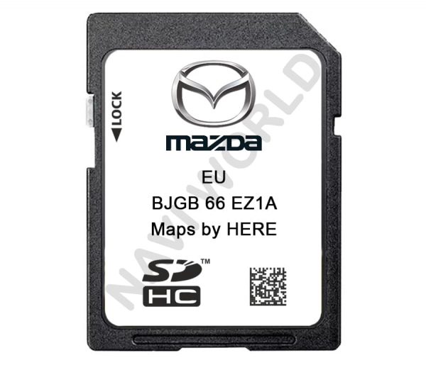 Снимка - Mazda BJGB66EZ1A SD карта Европа 2024 г