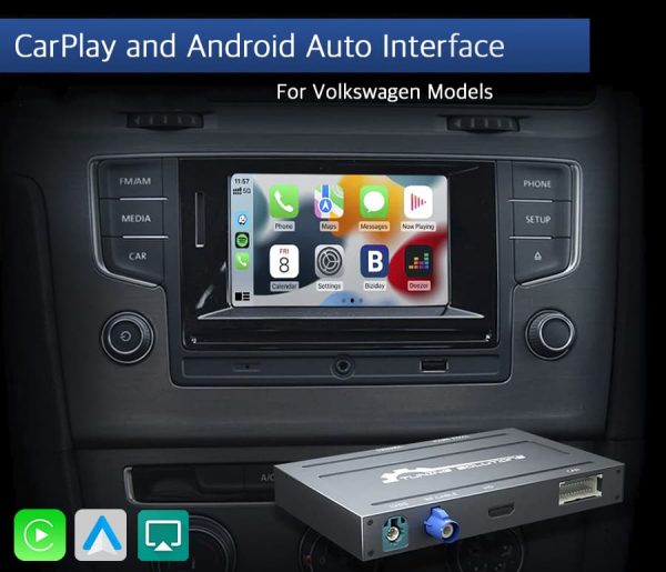 Photo - Volkswagen Wireless CarPlay & Android Auto / Golf Passat Tiguan 2014-2018