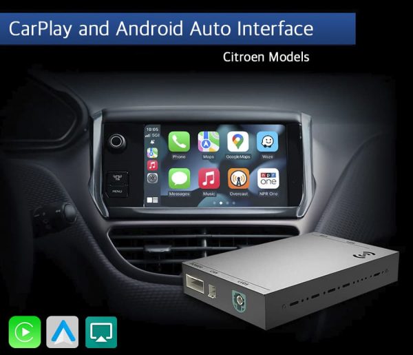 Photo - Citroen / DS Wireless CarPlay & Android Auto / Elysee / C3-XR / C4L / C5 / DS 5 / DS 6