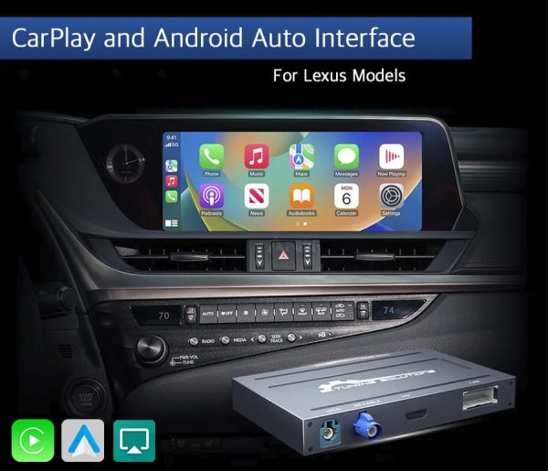 Снимка - Lexus Wireless CarPlay & Android Auto / GS/LS/ES/IS/UX/LX/RC/NX/RX