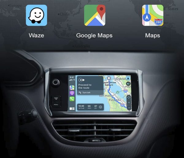 Снимка - Peugeot Wireless CarPlay & Android Auto / 2008 / 3008 / 408 / 508