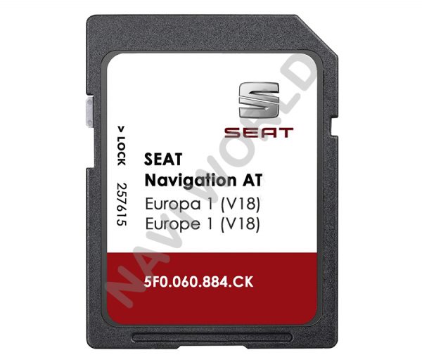 Photo - Seat 5F0060884CK SD card MIB1 Europe 2023