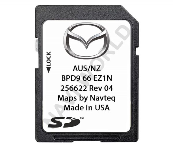 Ảnh - Thẻ SD Mazda Australia/New Zealand BPD966EZ1N 2024
