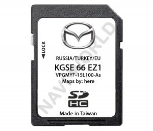 Mazda Europe KGSE66EZ1 Sat Nav SD card 2025