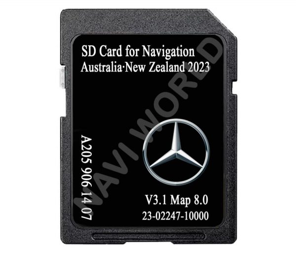 Photo - Mercedes Australia / New Zealand A2059061407 SD card GARMIN MAP PILOT V8 2023 FINAL VERSION