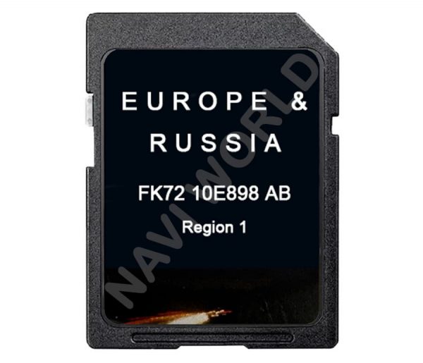 Photo - Jaguar FK72-10E898-AG SD card Europe / UK / Ireland