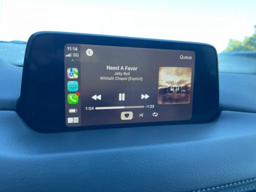 Mazda CarPlay and Android Auto Integration photo review